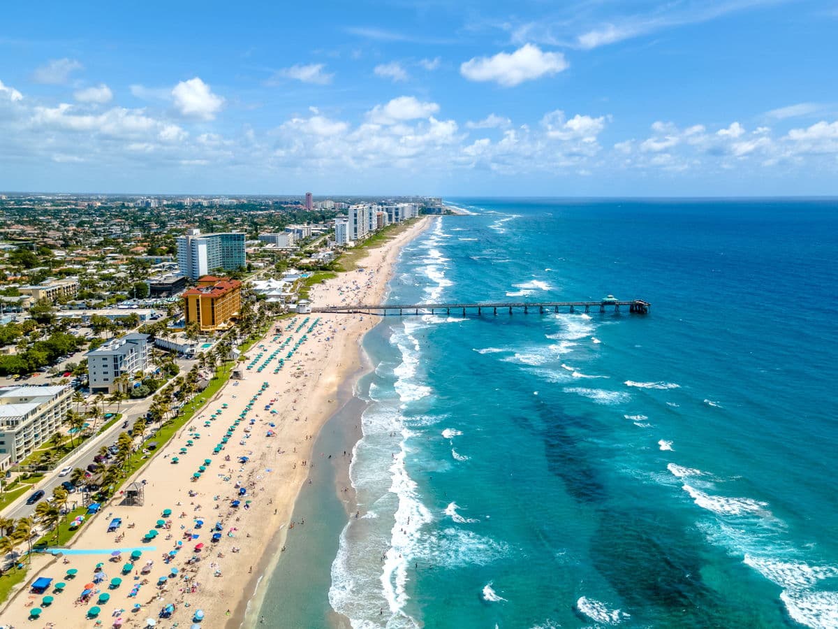 skyview of DEERFIELD BEACH