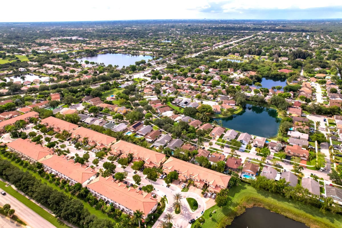 skyview of COOPER CITY