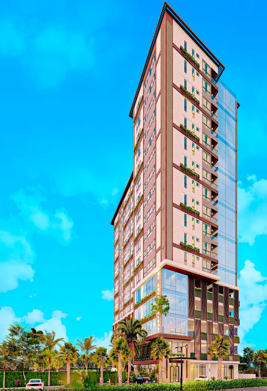 skyview image of GZ Universal Tower