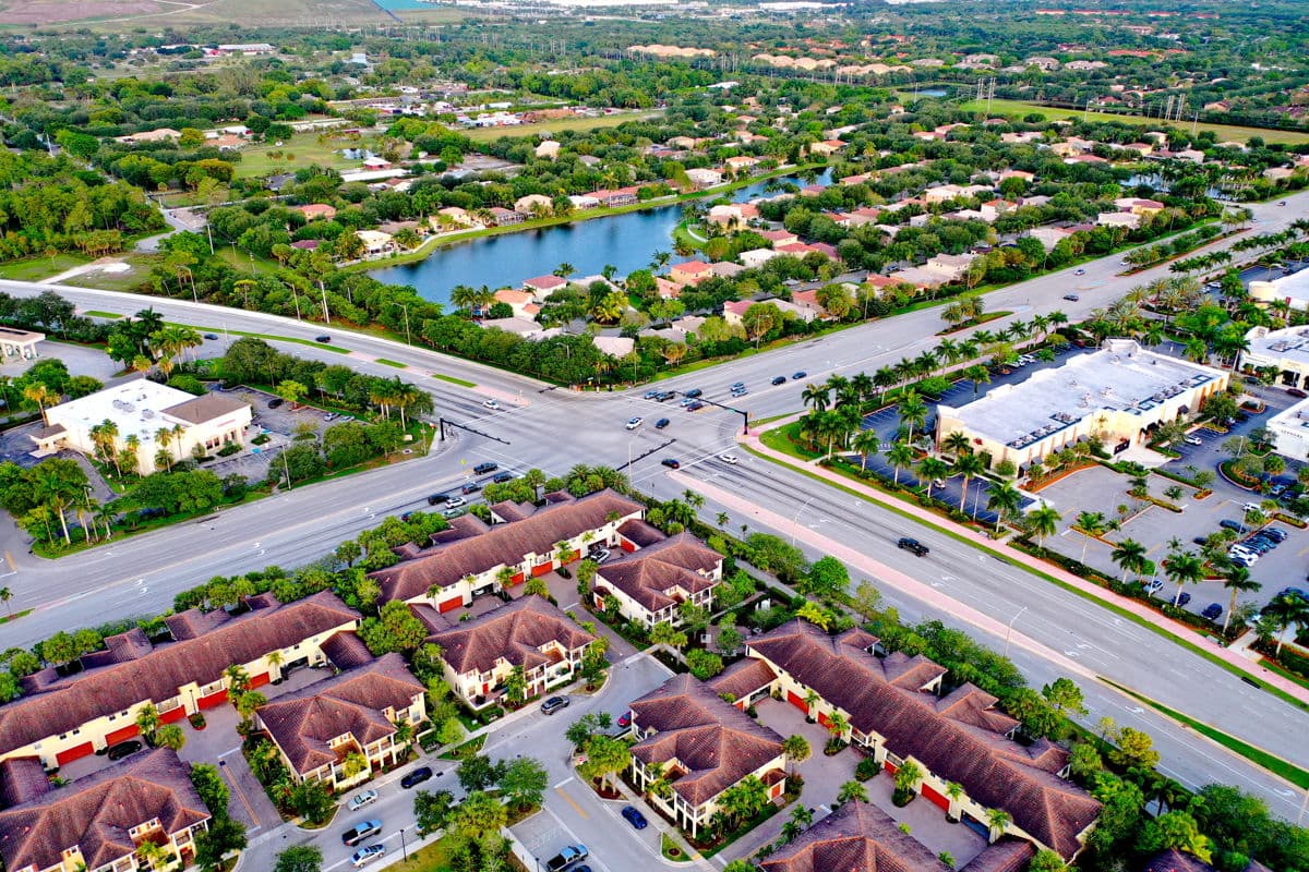 skyview of COCONUT CREEK